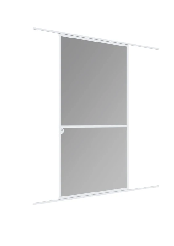 Windhager Insect Protection Expert Sliding Door Fly Screen Aluminium Frame for Doors 120 x 240 cm White 04317