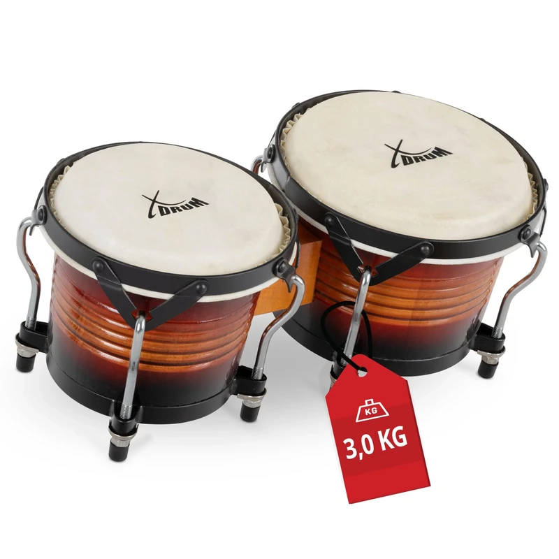XDrum Bongo Pro Vintage Sunburst