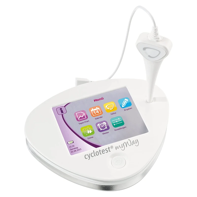 Cyclotest Myway - Contracepts Computer from Children. Basal Thermometer for Safe by Fertile Day