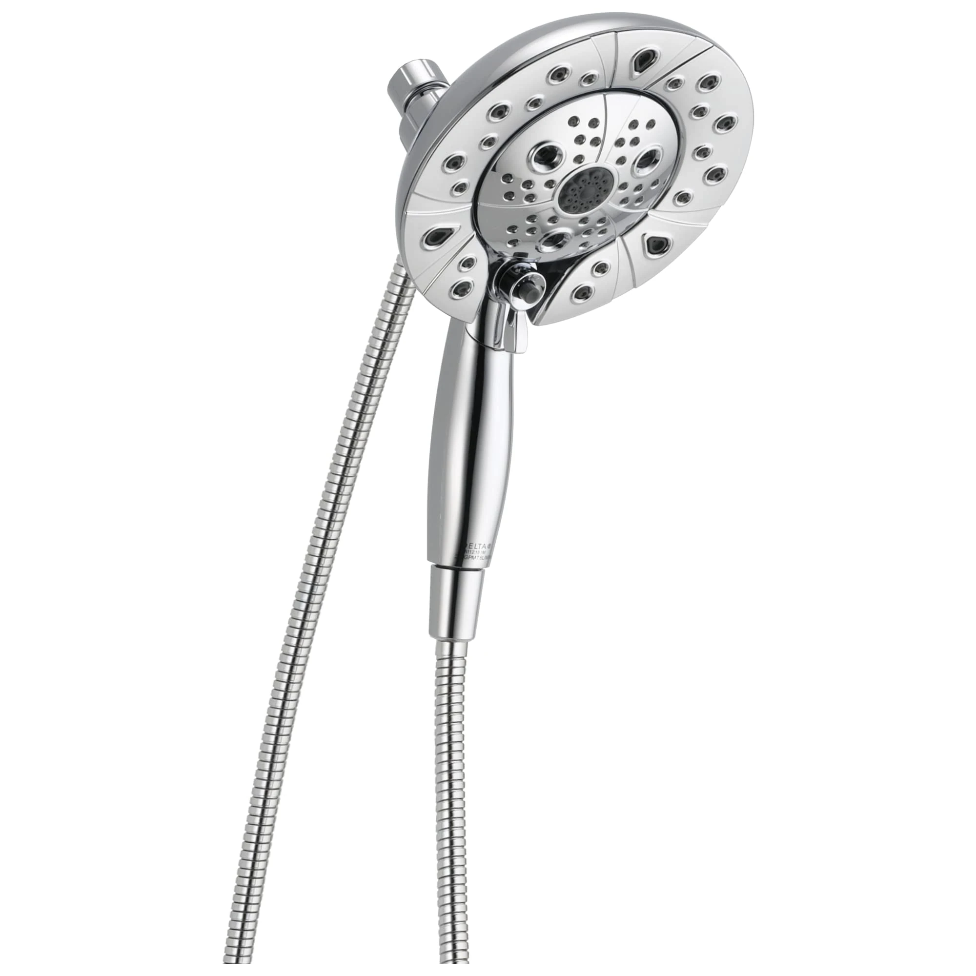 Delta 58480-PK In2ition H2Okinetic 5-Setting Two-in-One Handshower Showerhead, Chrome by DELTA Faucet