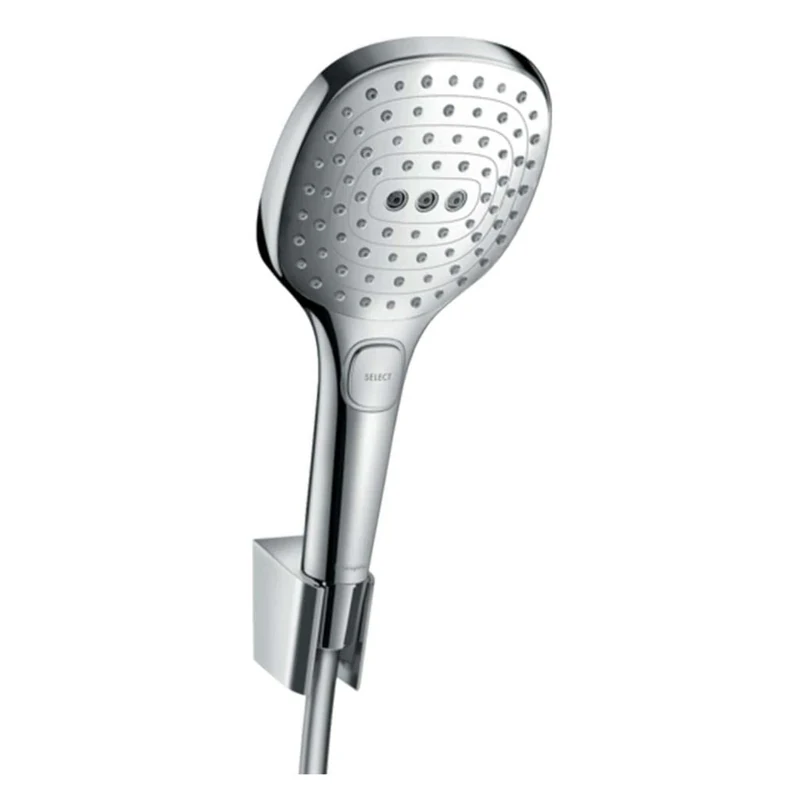 hansgrohe Raindance Select E Shower holder set 120 3jet with shower hose 160 cm