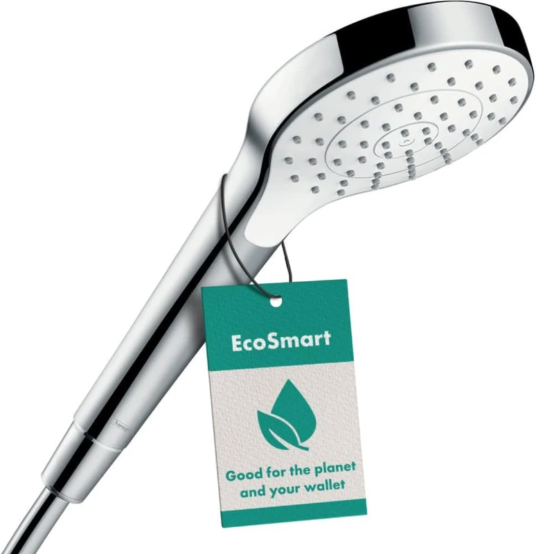 hansgrohe Croma S Hand shower 110 1 spray water-saving 7 l/min, white/chrome, 26806400