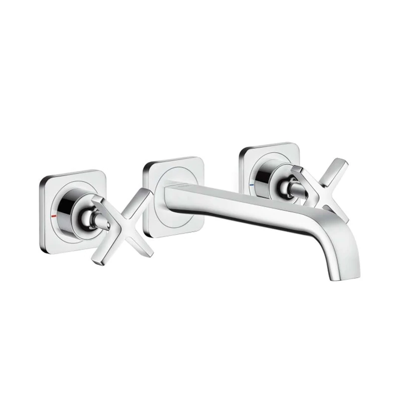 AXOR Citterio E 3-Hole Basin Tap with 22 cm Spout