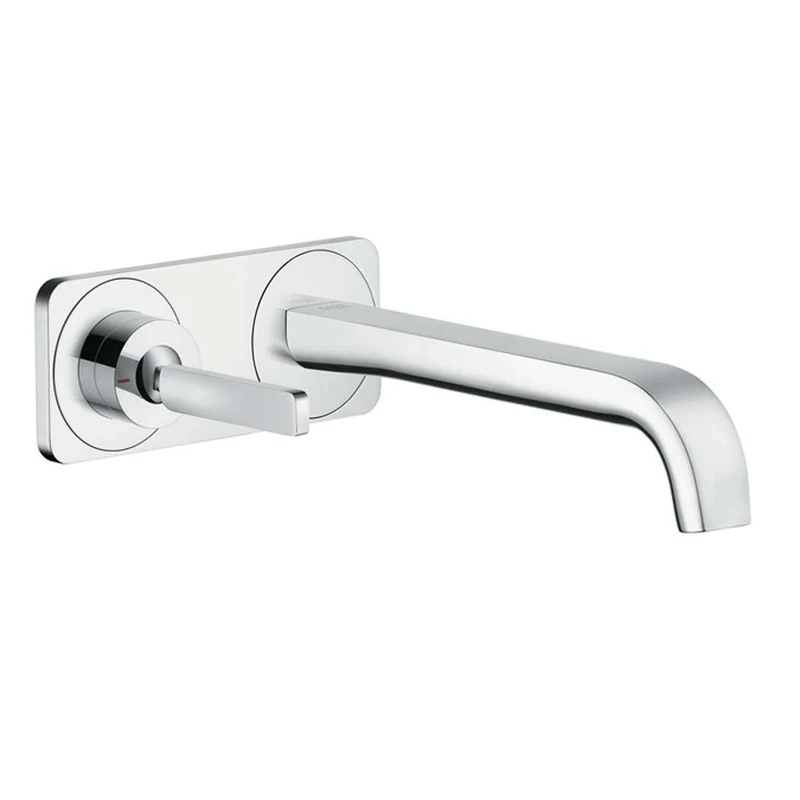 AXOR 36114000 Citterio E Wall-Mounted Basin Tap Mixer, Chrome