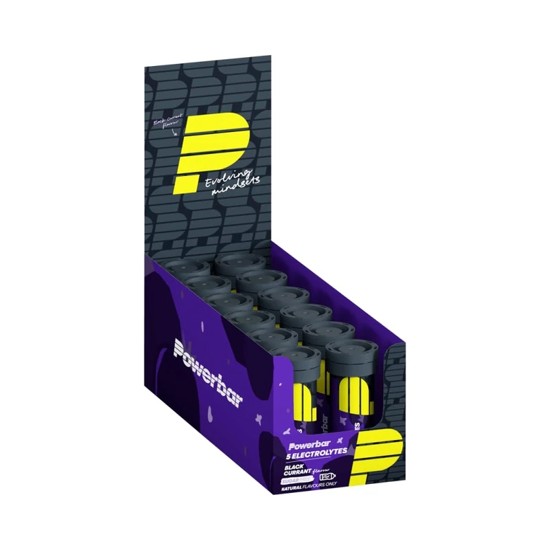 Powerbar 5 Electrolytes Black Currant - 12x10 Tabs - Image 1