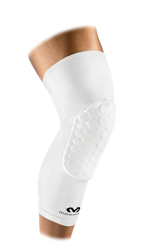 McDavid Teflx Leg Warmers Medium White - Image 1