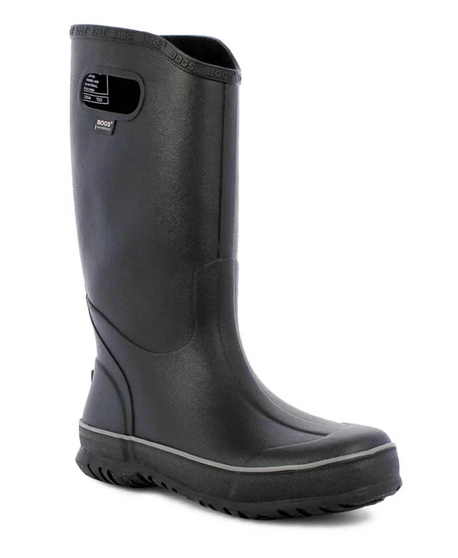 Bogs Men's Rain Boot, Black, 8 UK (42 EU)