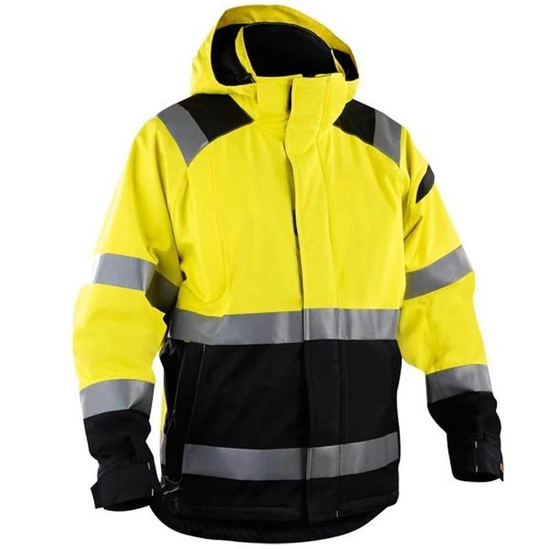 Blakläder 498719873399L Size Large High Visibility Jacket - Yellow/Black