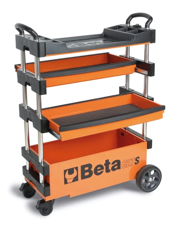 Beta 27000201 Model C27 S Folding Tool Trolley