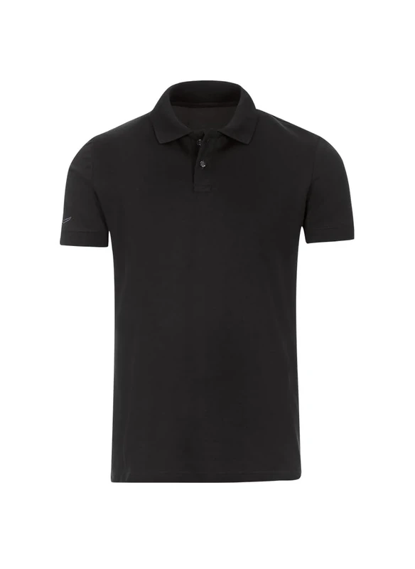 Trigema Men's Polo Shirt Black Schwarz (schwarz 008) X-Large