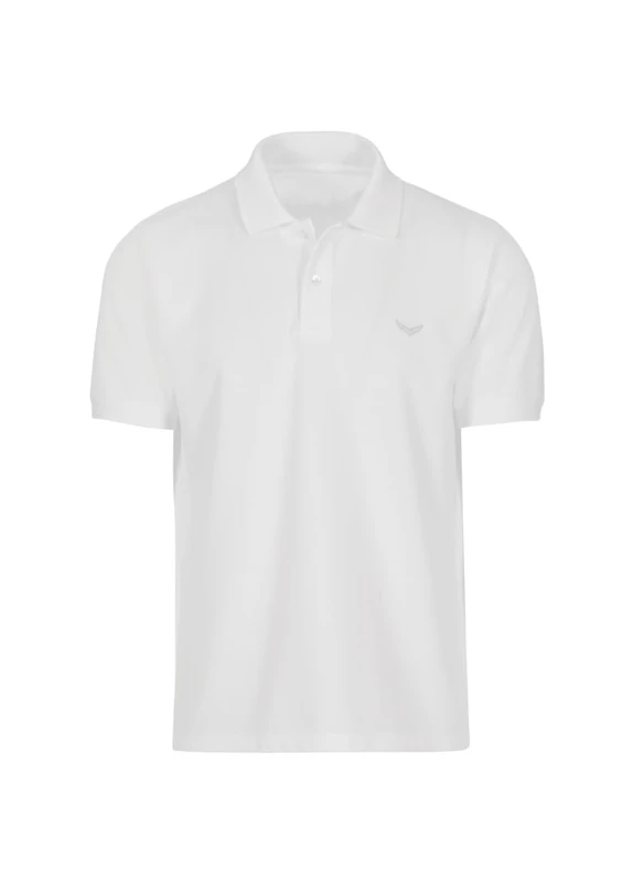 Trigema Deluxe Pique 527601 Women's Polo Shirt - White - 18