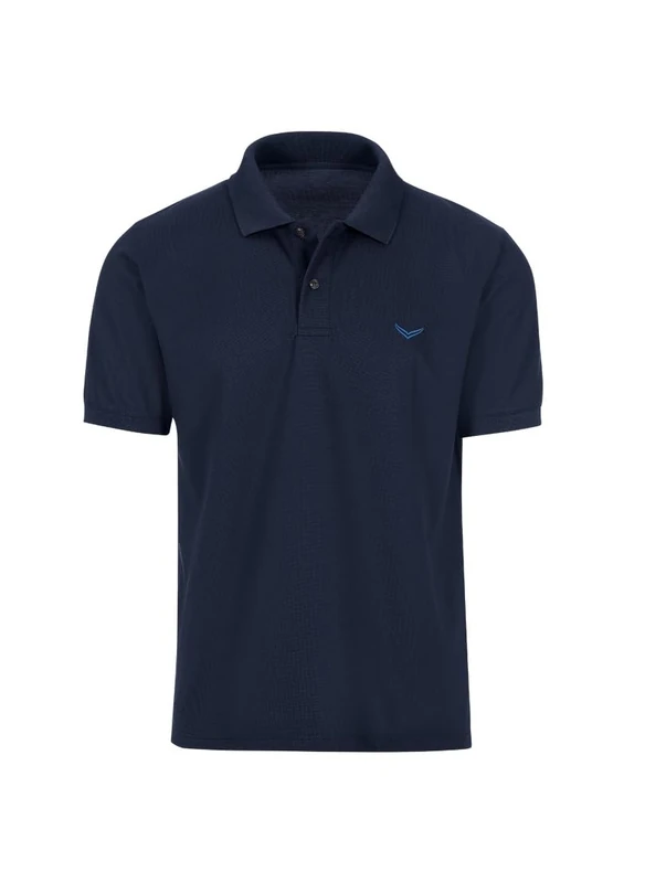 Trigema Women's Damen Polo-Shirt Deluxe Piqué, Blue (Blue 046), XXL