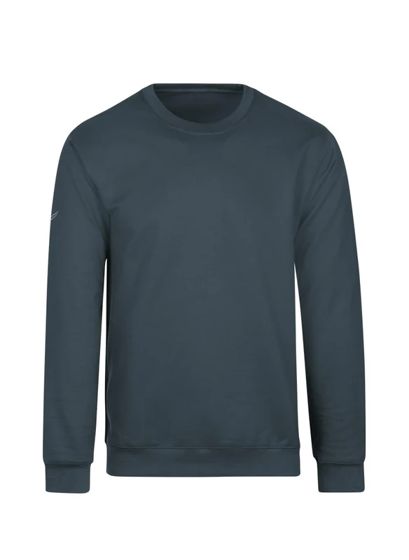 Trigema Sweatshirt, charcoal, XL