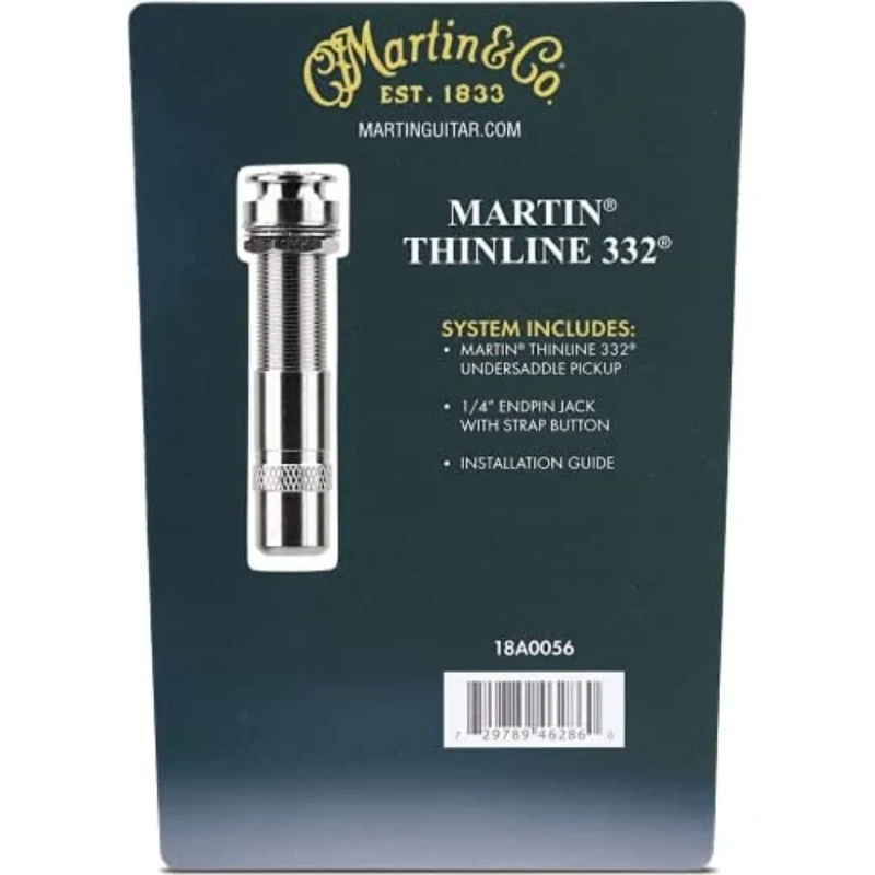 MARTIN Thinline 332 Modern Black Carbon Pickup Shovel