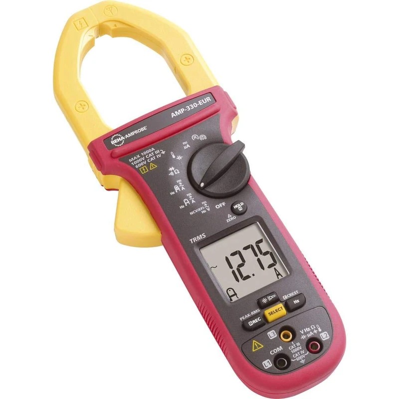 Amprobe AMP-330-EUR Motor Maintenance Clamp Meter, 1000A AC/DC TRMS