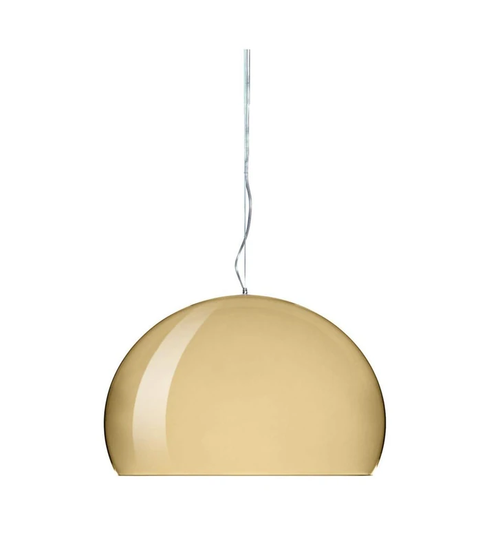 Kartell Fly Metal Lamp, Yellow