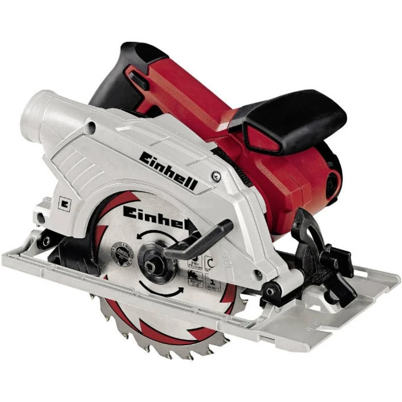 Einhell 4331010 TE-CS 165 1200 W Circular Saw, 165 mm (6/1 Inch), Red