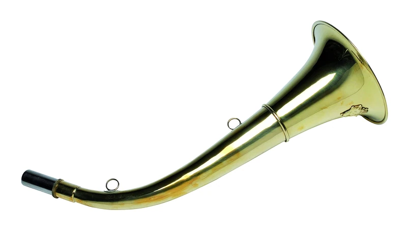Januel GOF32008 Unisex Adult Hunting Horn, Multicoloured, 50 cm