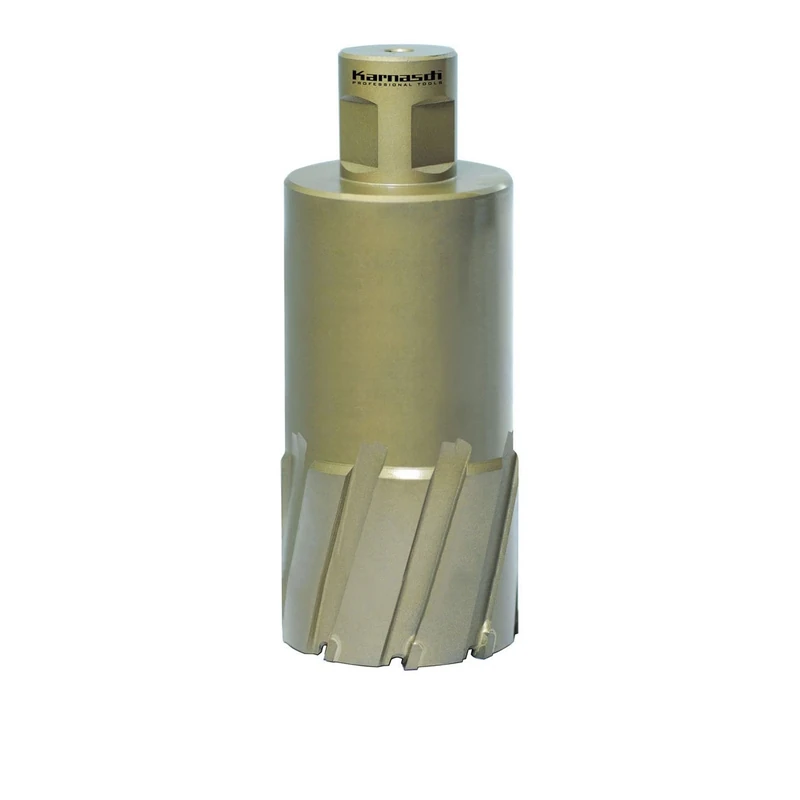 Karnasch KARNASCH Hard-Line 55 Hard-Metal Curved Core Cutter Drill, 105mm Diámetro de Corte, 19mm Diámetro del Vástago, 1