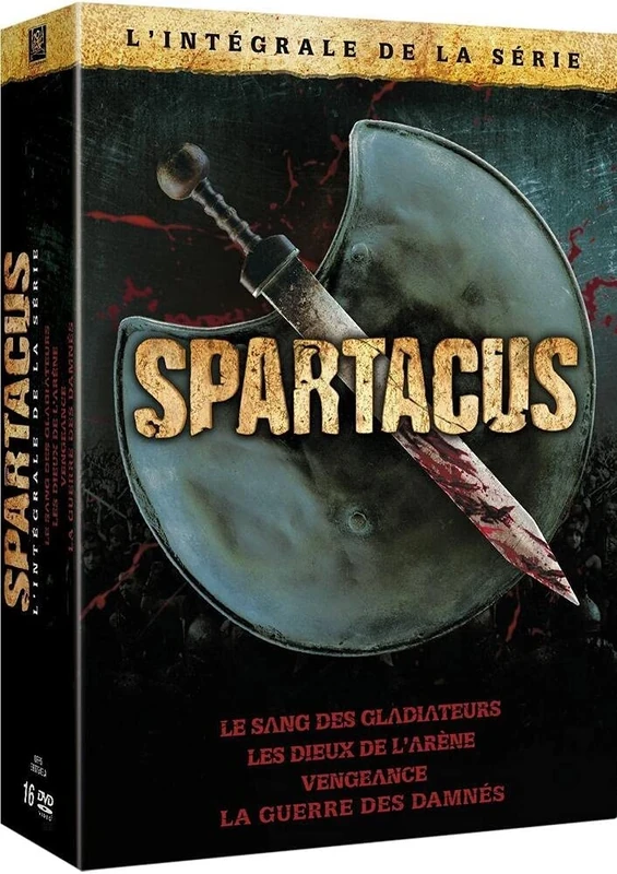 Spartacus DVD Set - Le Sang des Gladiateurs & Les Dieux de l'Arene
