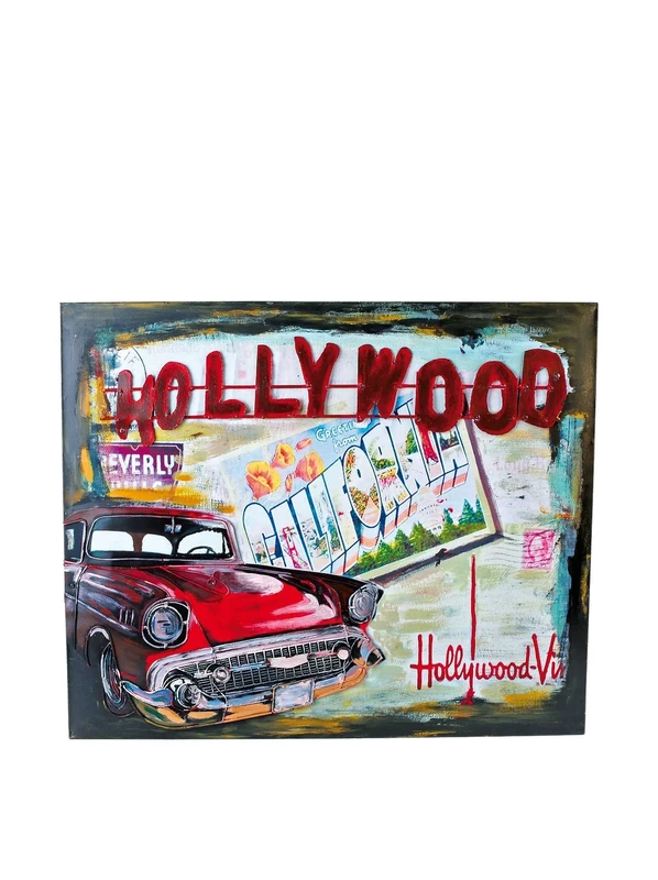 Legler Metal Sign Hollywood Vintage Design Children's Furniture