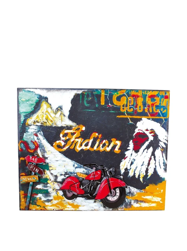 Legler Metal Sign Motorbike Vintage Design Children's Furniture