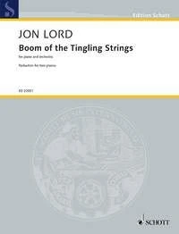 Boom of the Tingling Strings: for piano and orchestra. piano and orchestra. Réduction pour piano.