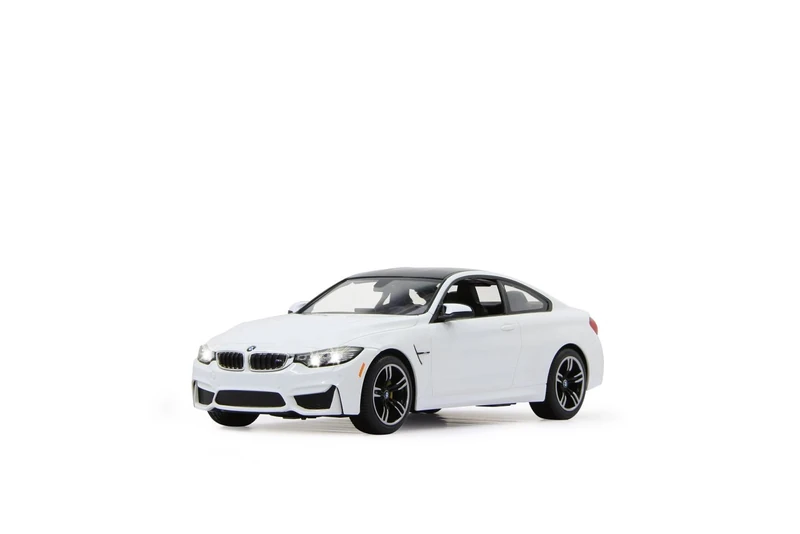 Jamara 404566 27 Mhz "BMW M4 Coupe" Model Toy, White, 1:14 Scale