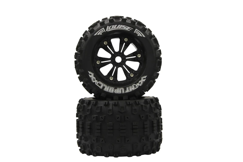 Jamara 052902 Tyre Plus Rim for 1/8 MT-Uphill Truck