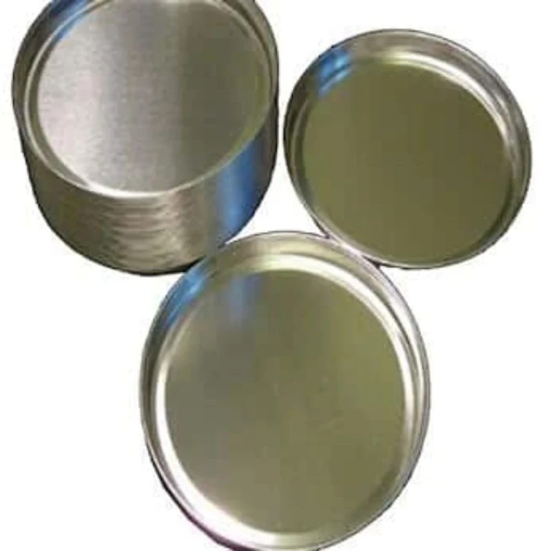 Sartorius 6965542 Disposable Aluminum Sample Pans, 90 mm, 80 PCs - Image 1