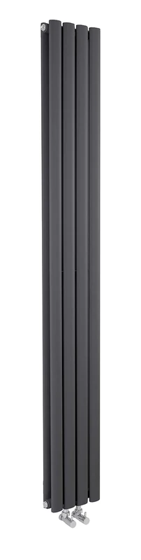 Hudson Reed HRE009 1800 x 236 mm Revive Compact Double Panel Radiator - Anthracite