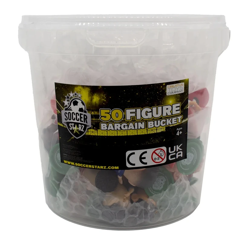 SoccerStarz - 50 Piece Premium Football Figure Bargain Bucket (50 Premium)