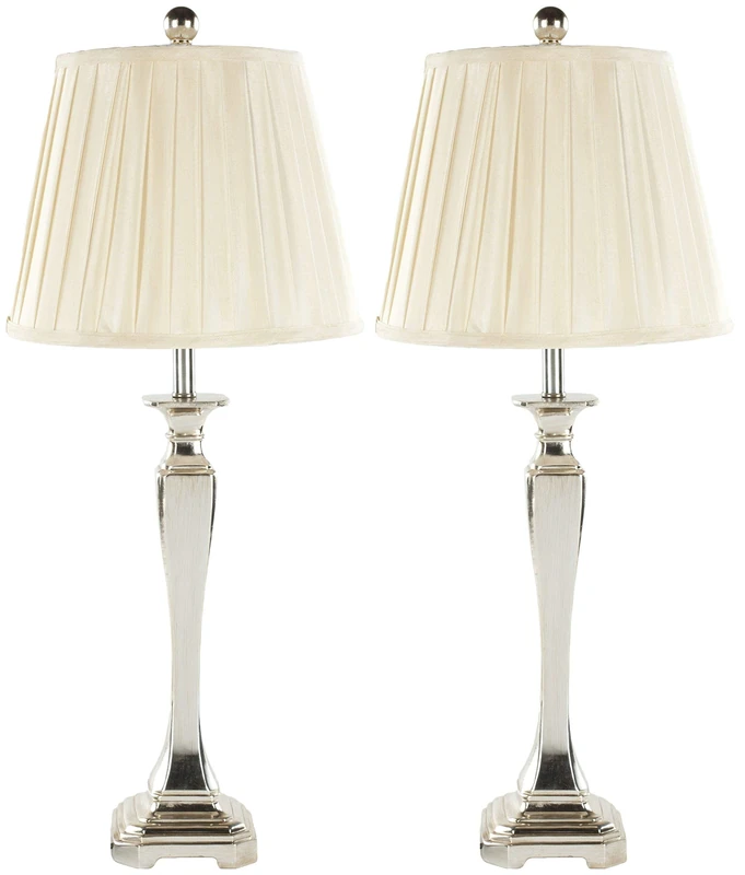 SAFAVIEH Modern Arylic Table Lamps - Set of 2, in Champagne