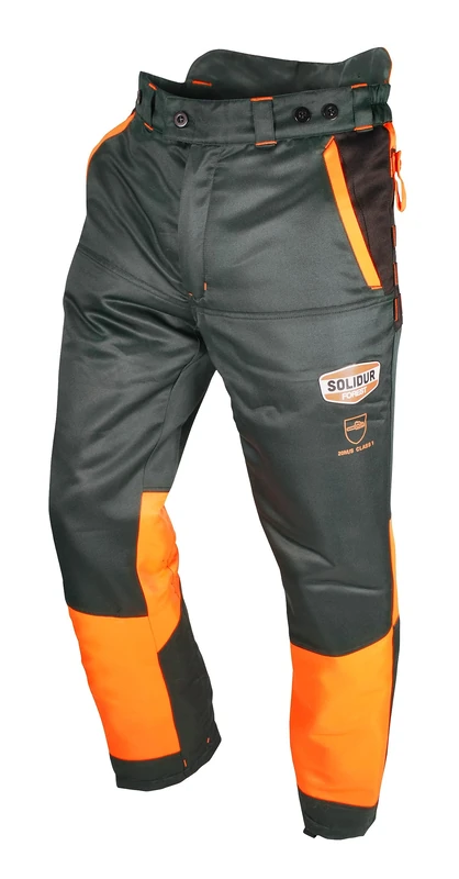 OZAKI – Lumberjack Anti-Cut Trousers – Solidur Multi-Pocket Trousers – Size 46/48 L