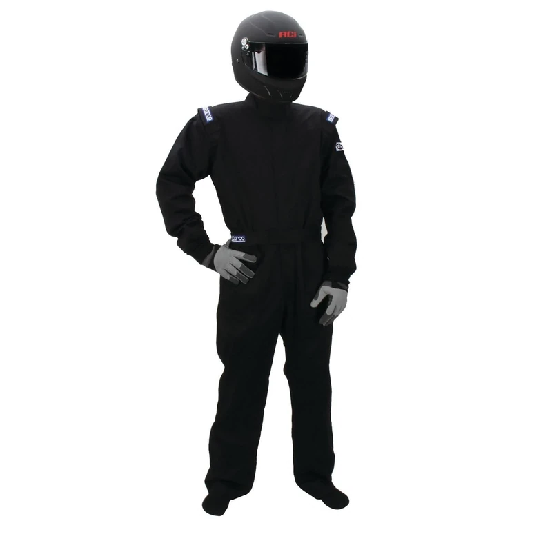 Sparco 001051D6XLNR Driver Suit XXXL - Black One-Piece Gear