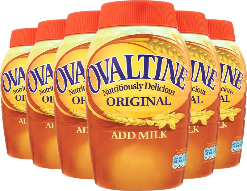 Ovaltine Original Add Milk Malted Drink - 800g (Pack of 6)
