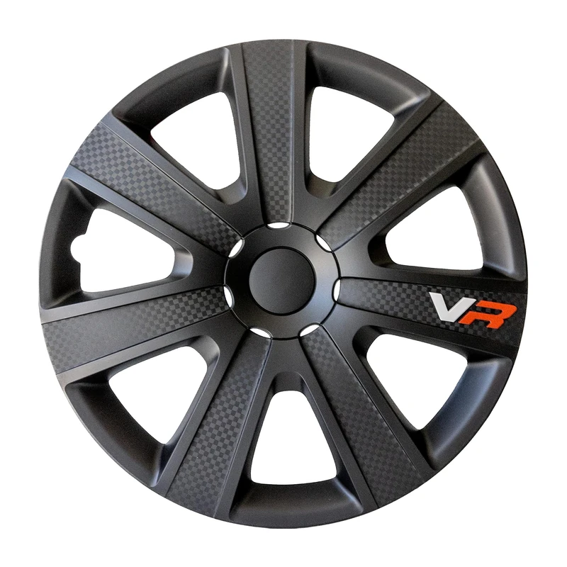 Alpena 58260 VR Carbon Wheel Cover Kit - Black - 16-Inch - Pack of 4