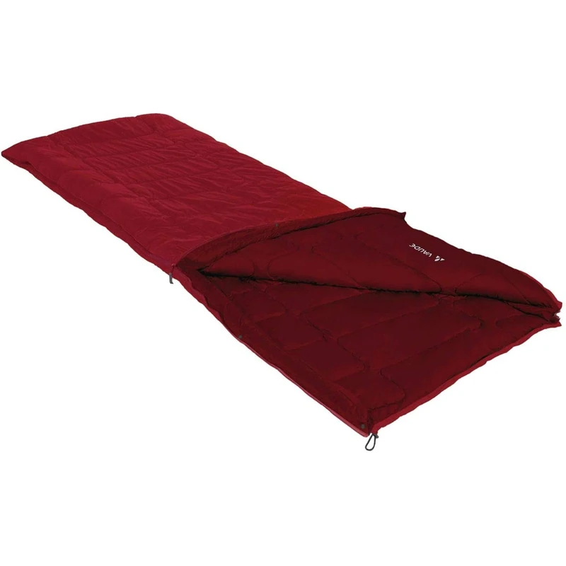 Vaude Uni Navajo 500 SYN Sleeping Bags, Dark Indian red, left