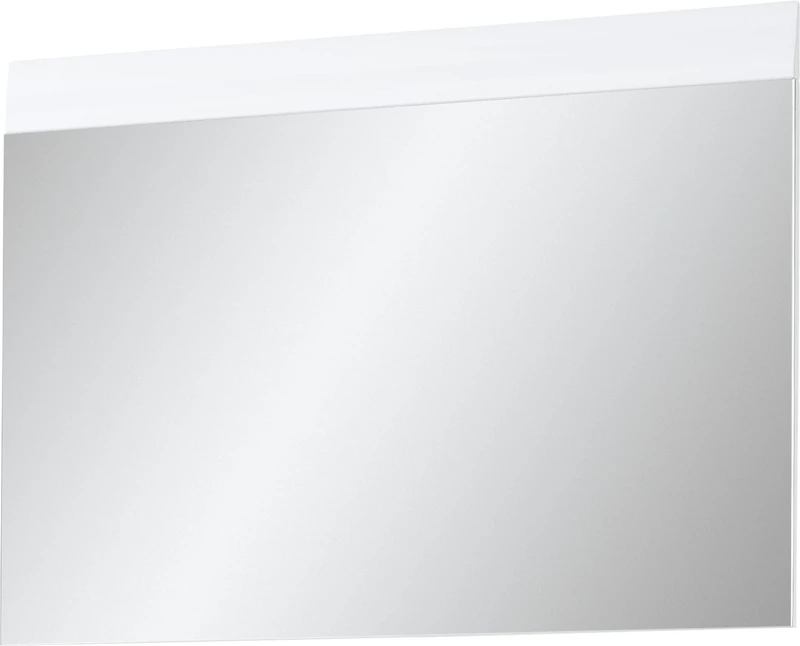 Germania 3525-84 Mirror with GW-Adana Application in White, 87 x 63 x 3 cm (W x H x D)