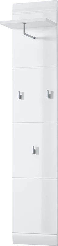 Germania Coat Rack Panel, 30 x 152 x 23 cm, White - Image 1