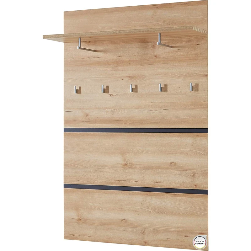 Germania Coat Rack Panel, 96 x 147 x 30 cm, Noble Beech