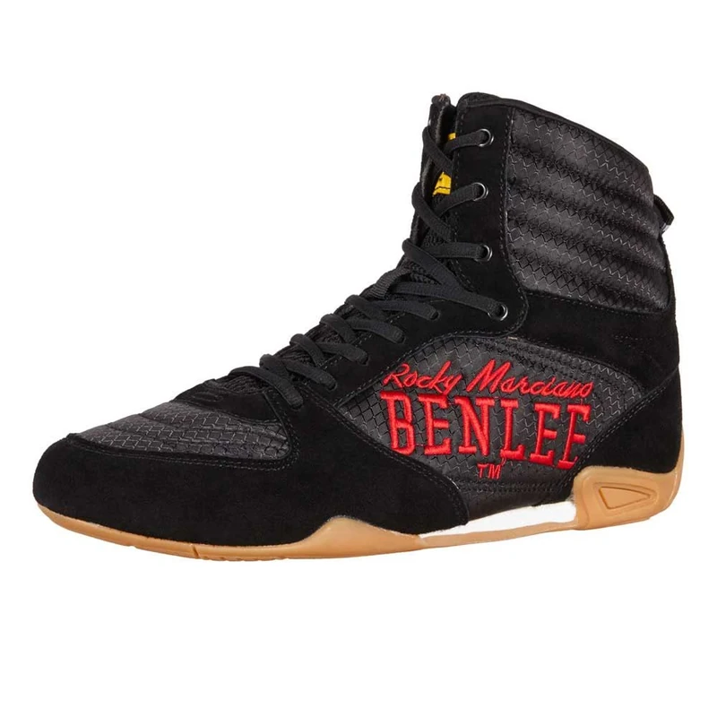 Benlee JABS Boxing Shoes, Black Red, 7 UK - Image 1