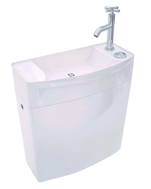 Wirquin 50720090 Iseo Cistern with Low Hand Basin