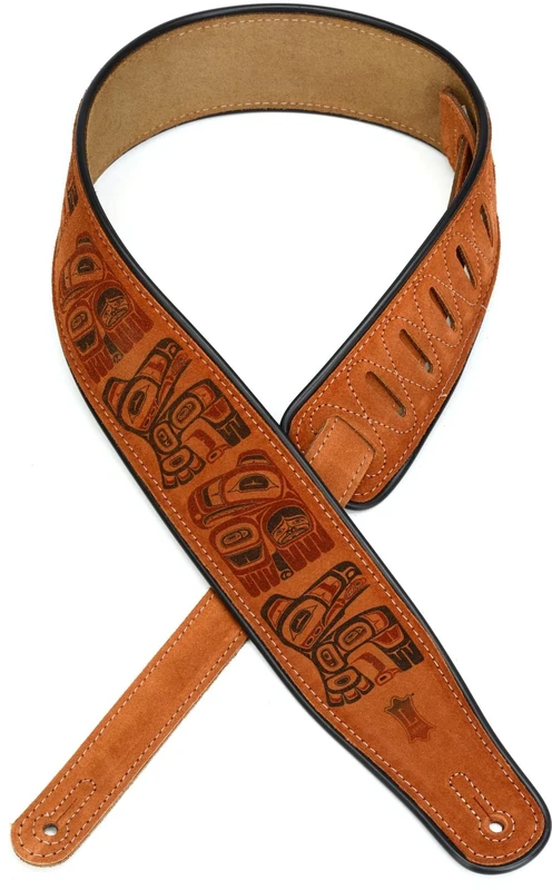 Levy's Leathers MSS3PHG-HNY Haida Gwaii Guitar Strap