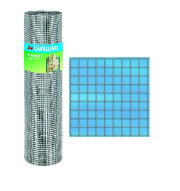 Blinky 66805 Galvanised Rabbit, 12.7 x 12.7, Wire 0.9, 5 mt, 50 cm