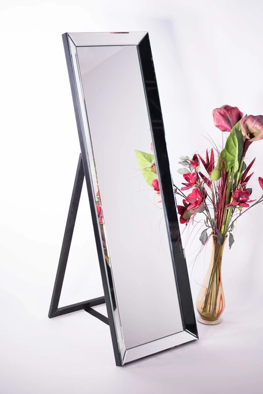 Large Modern Frameless Cheval Mirror