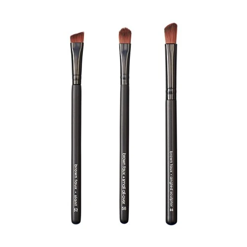 VEGAN LOVE Slant Small All Over and Angled Sculpture Brush Set - Image 1