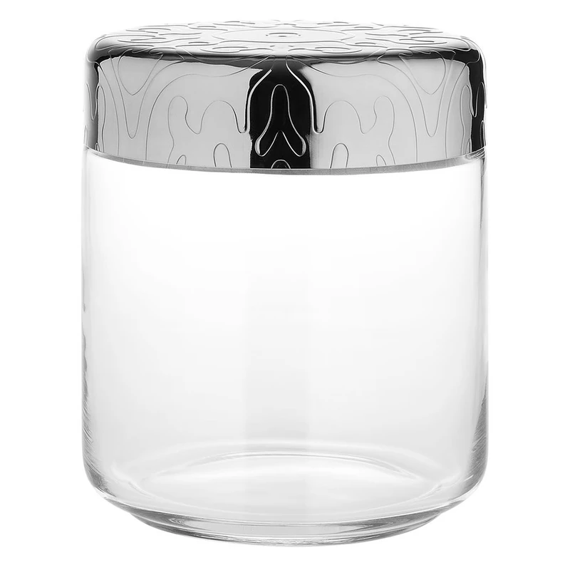 Alessi 75 cl Dressed Kitchen Box with Hermetic Lid, Transparent