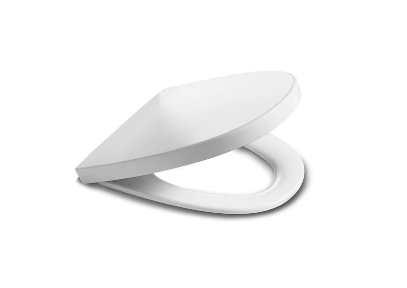 Roca a80165200SeaKhroma Ice White Lacquered Toilet SeaBathroom AccessorieSEAT/covewhite