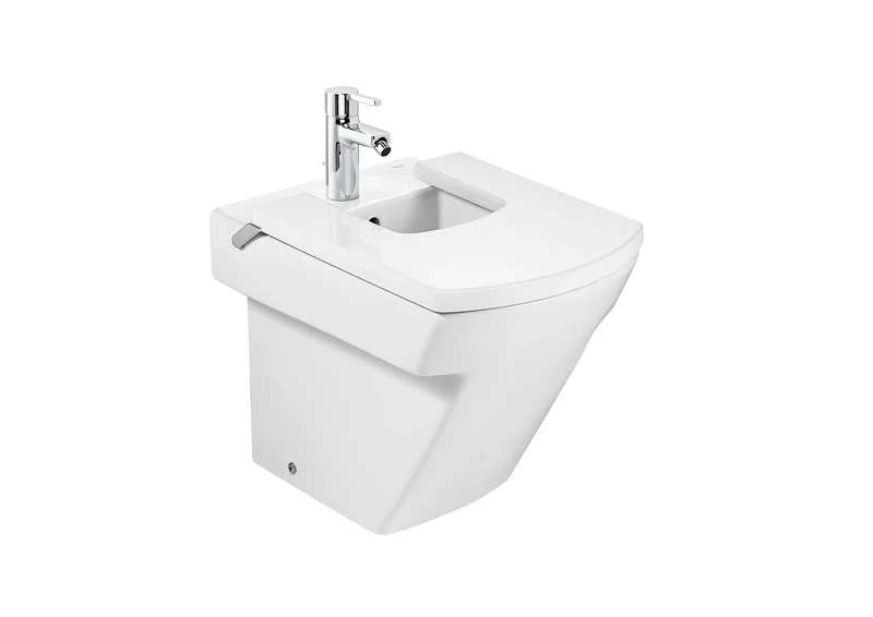Roca, Hall, Compact Wall Mounted Bidet Without Lid, 355 x 525 x 400 mm, A357624000
